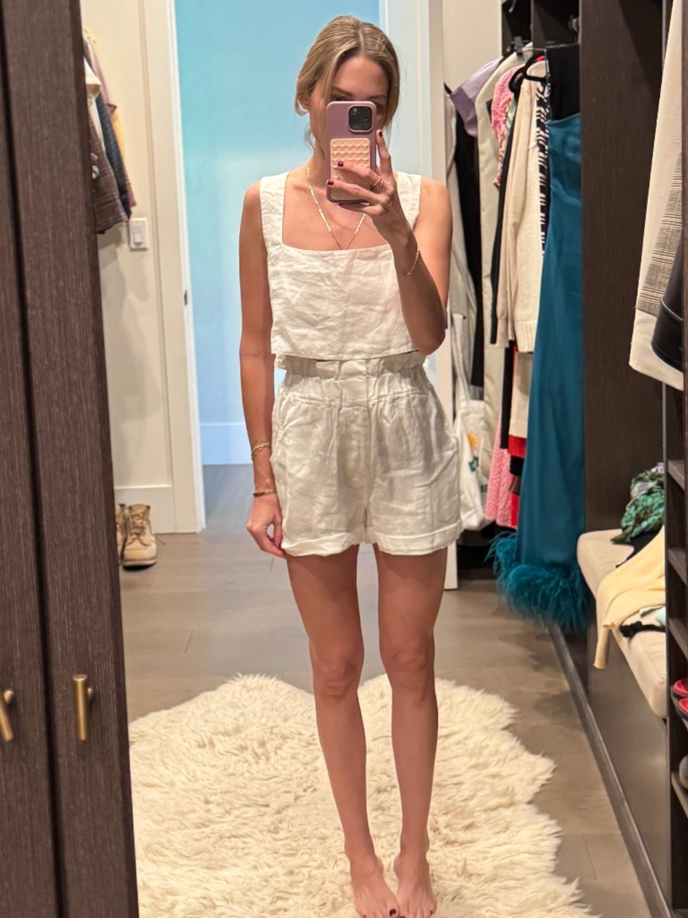 POSSE LINEN CROP - Picture 2 of 3